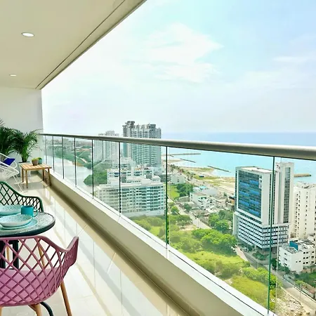 Espectacular Apartamento Vista Al Mar * Cartagena