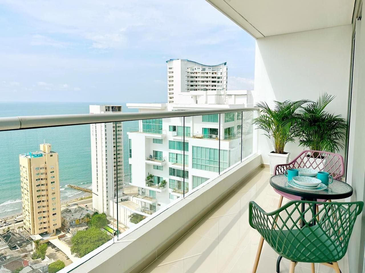 Espectacular Vista Al Mar Apartamento Cartagena