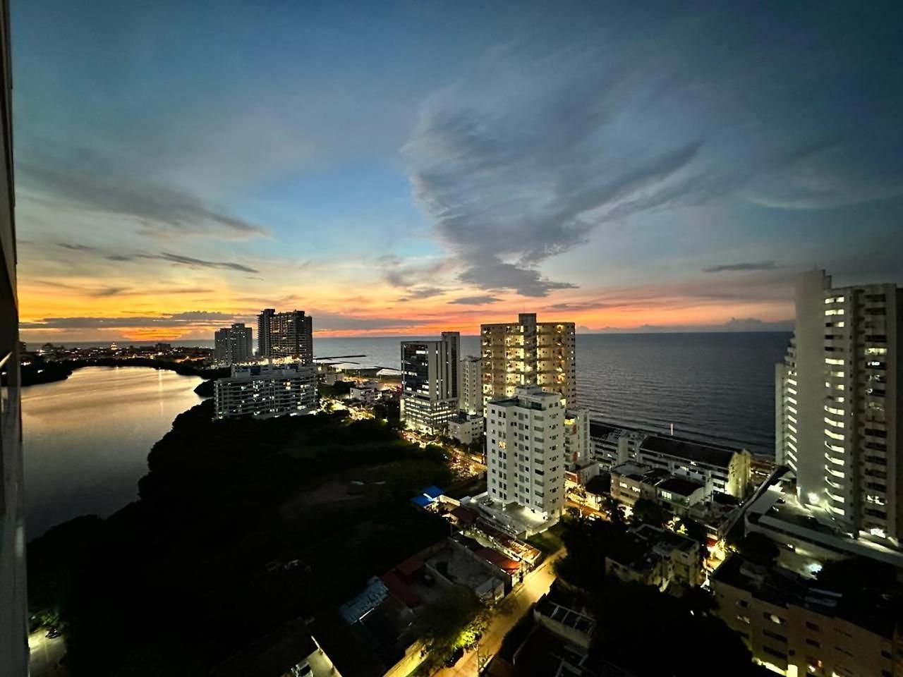 Espectacular Vista Al Mar Apartamento Cartagena