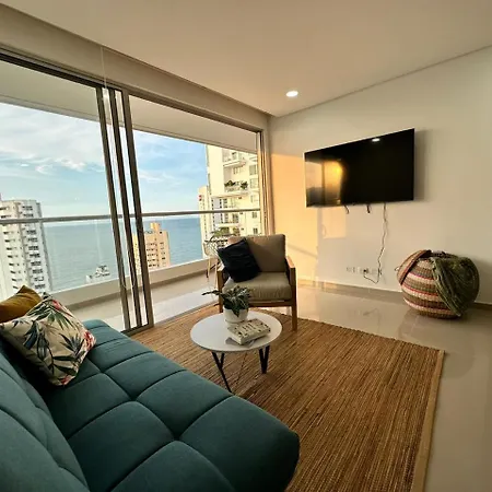 Espectacular Apartamento Vista Al Mar Cartagena