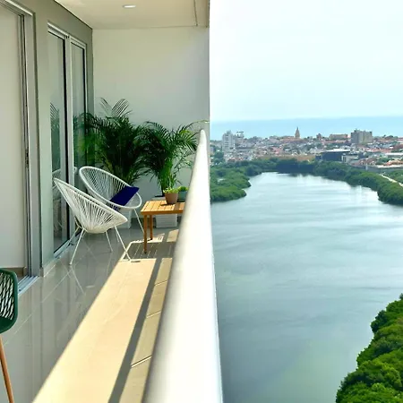 Espectacular Apartamento Vista Al Mar * Cartagena