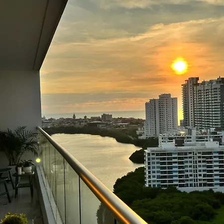 Espectacular Apartamento Vista Al Mar Cartagena